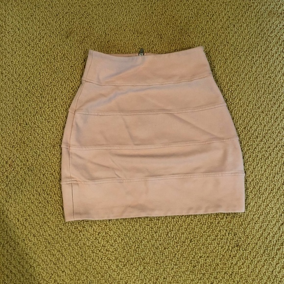 Talula Pink Mini Pencil Skirt - Picture 1 of 1